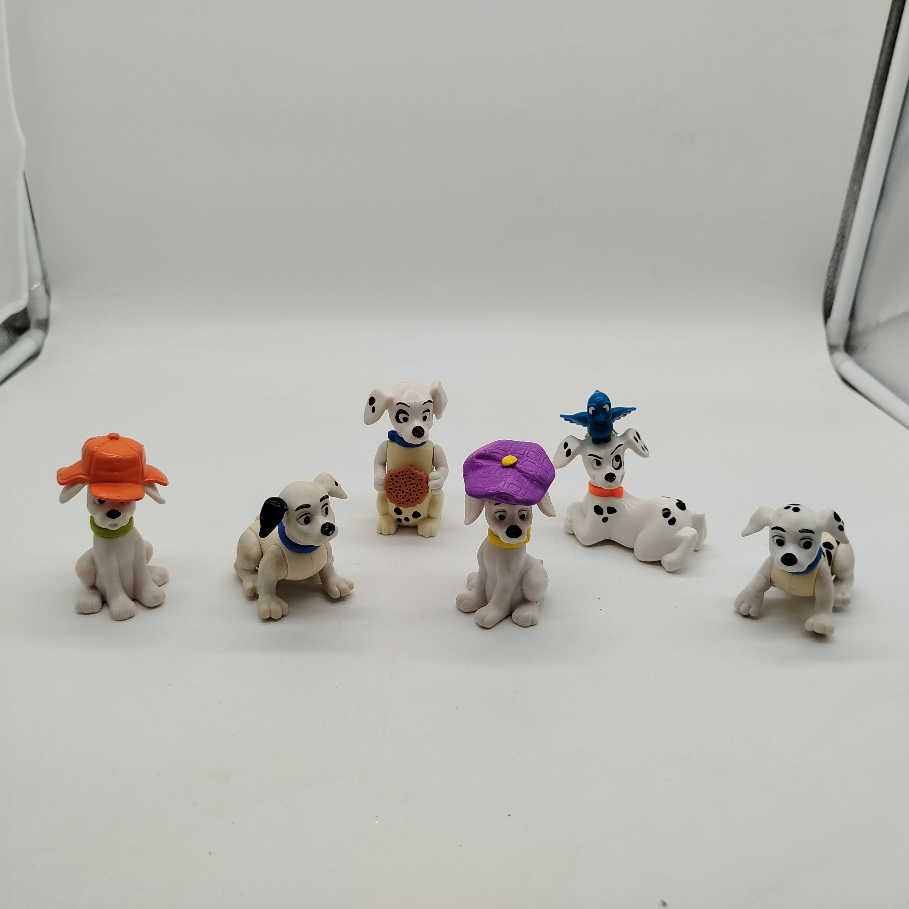 Disney 101 Dalmatiner Figuren, Set von 6, leichte Gebrauchsspuren